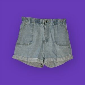 Denim Short Shorts